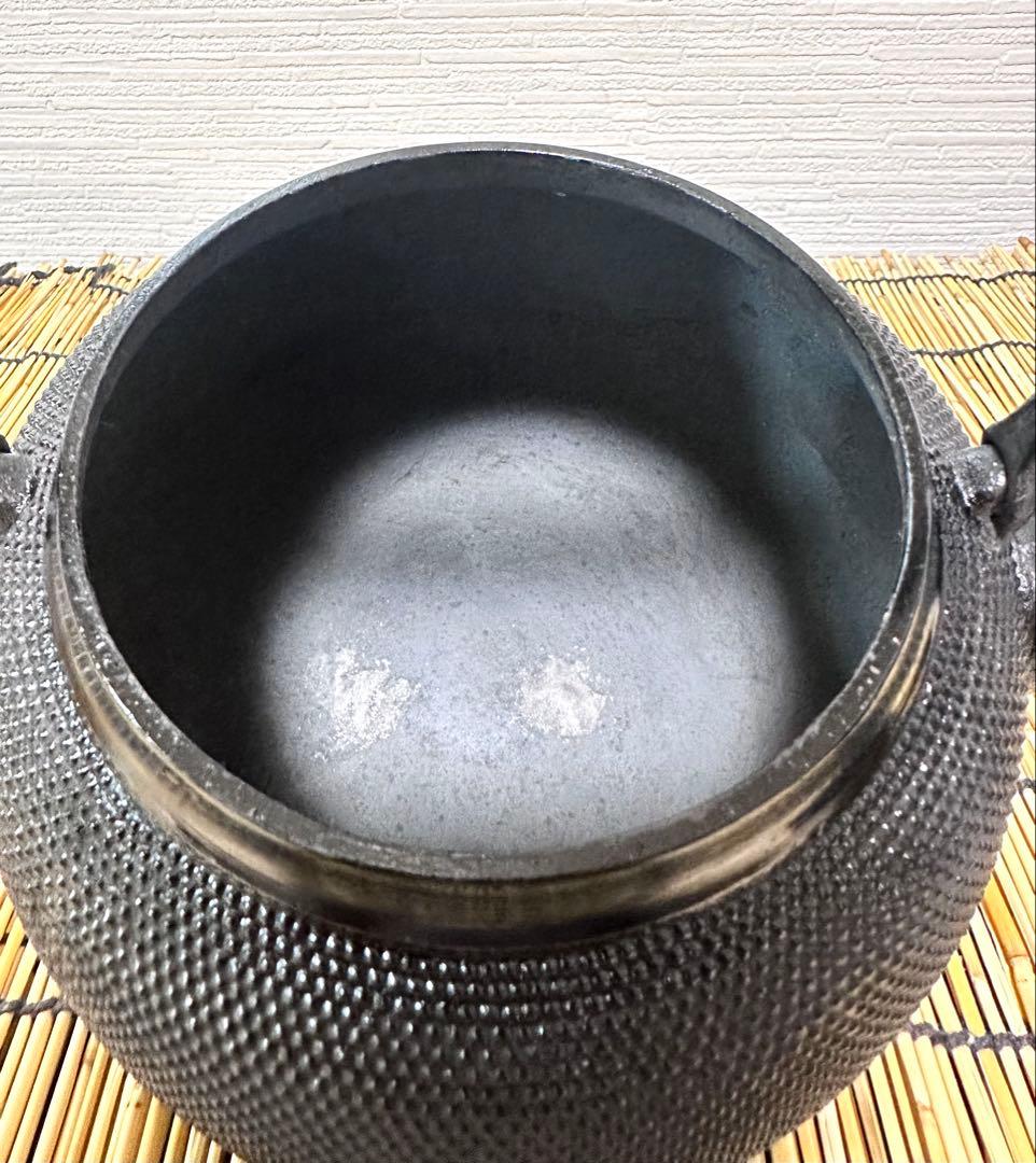 未使用品、タグ付 南部三厳堂造 18型アラレ ぴーまん様 売約済み